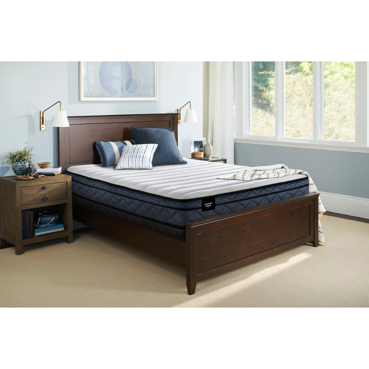 Comfort Forme® II by Sealy® Euro Top Foam 8.5 inch Mattress - Queen - Gallery Image 2