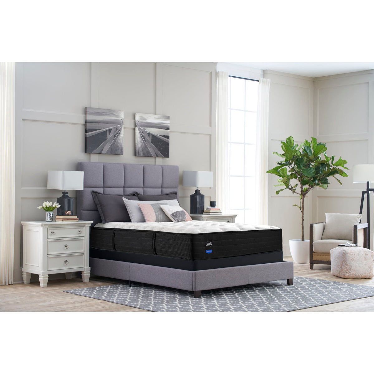 Sealy Posturepedic® Natural Origins Rudolph Tight Top Latex 12 inch Mattress - King - Gallery Image 3