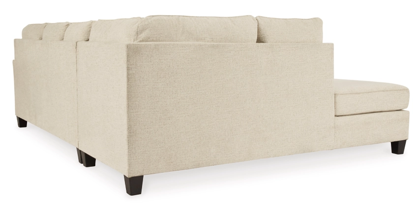 Abinger 2 Piece Sleeper Sectional with Chaise - Natural/Left Facing - Gallery Image 4