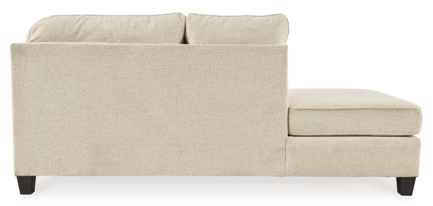 Abinger 2 Piece Sleeper Sectional with Chaise - Natural/Left Facing - Gallery Image 3