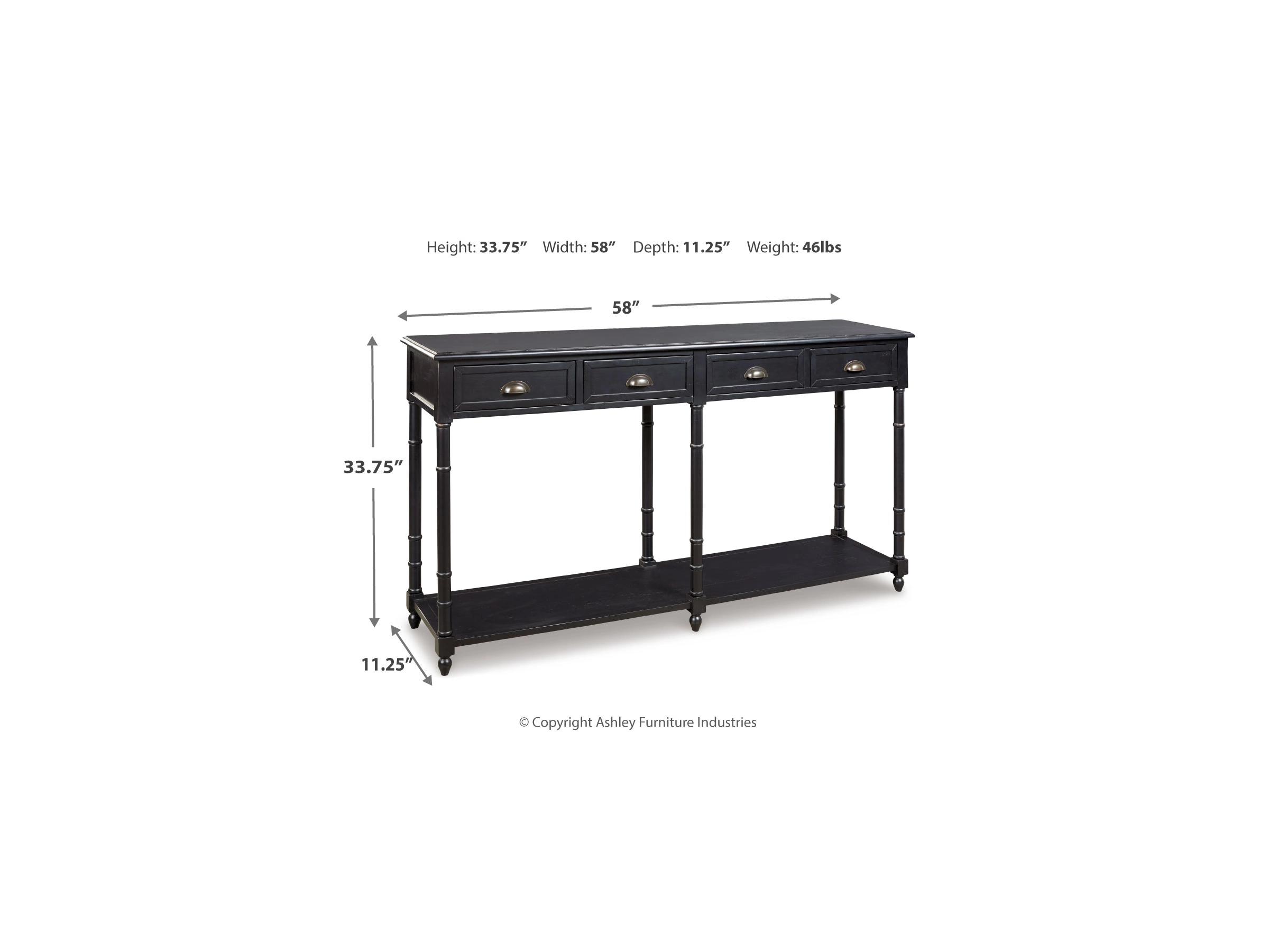 Eirdale Console Table - Gallery Image 4