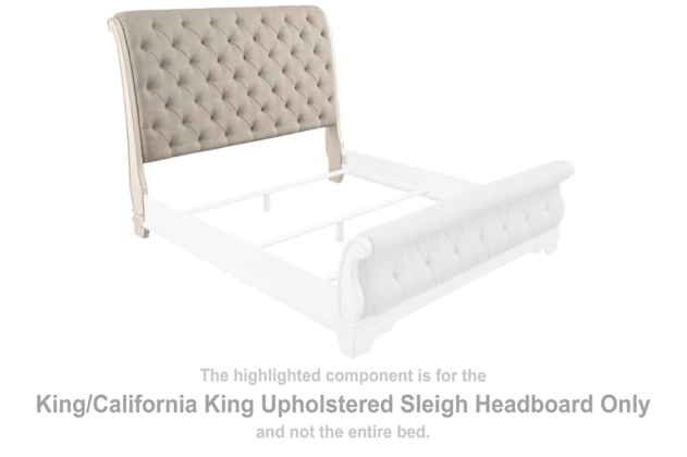 Realyn King/Cal King Upholstered Sleigh Headboard - Gallery Image 1