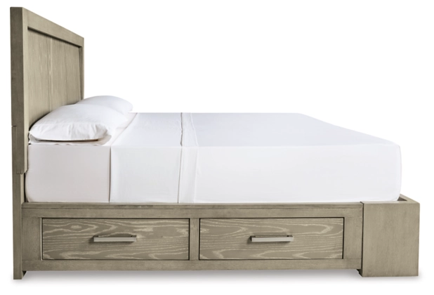 Fawnburg King Panel Bed with Storage - Gallery Image 5