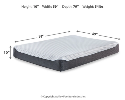 10 Inch Chime Elite Queen Mattress - Gallery Image 3