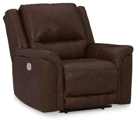 Trasimeno Power Recliner - Dark Brown - Gallery Image 4