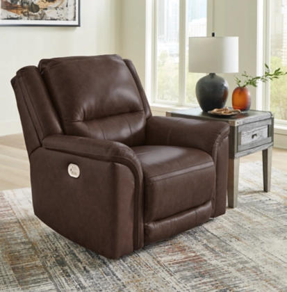 Trasimeno Power Recliner - Dark Brown - Gallery Image 3