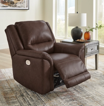 Trasimeno Power Recliner - Dark Brown - Gallery Image 1