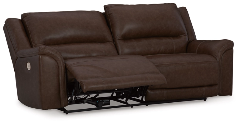 Trasimeno Power Reclining Sofa - Dark Brown - Gallery Image 3