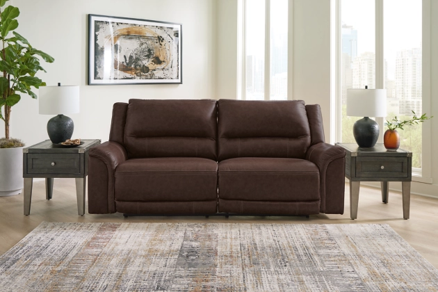 Trasimeno Power Reclining Sofa - Dark Brown - Gallery Image 2