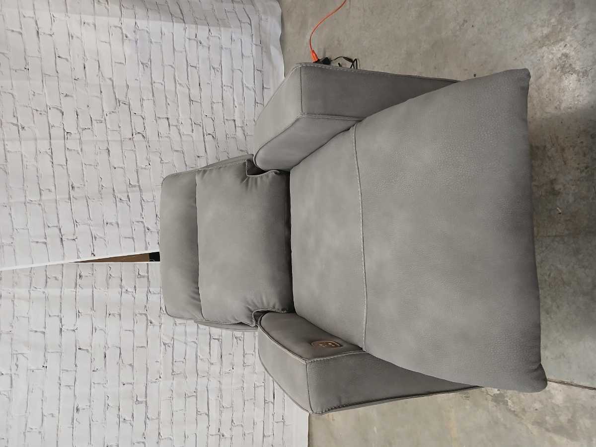 Next-Gen Durapella Power Recliner - Slate - Gallery Image 3