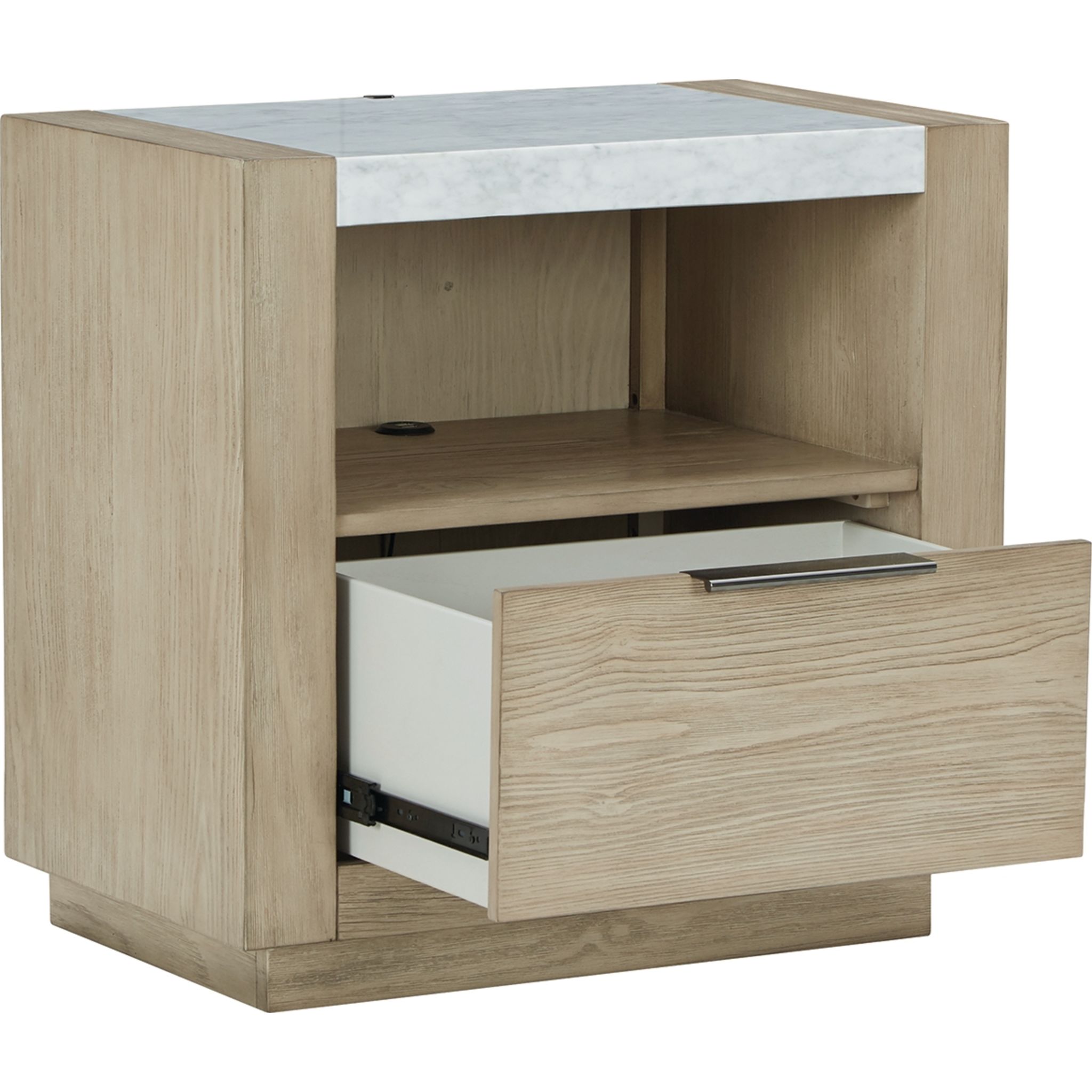 Hennington-Exclusive One Drawer Nightstand - Gallery Image 4