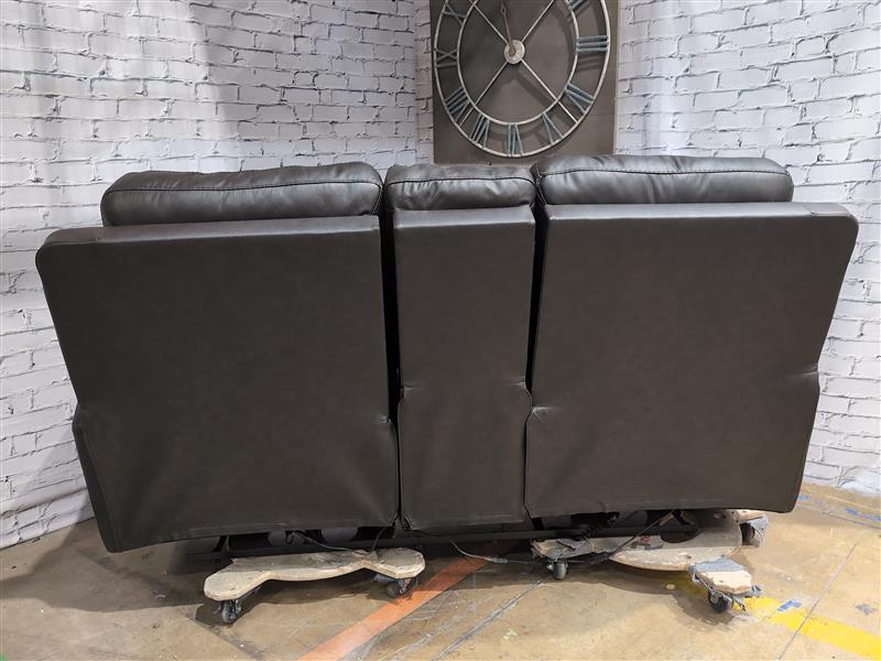 Mindanao Power Reclining Love w/Console and Adj Headrest - Storm - Gallery Image 6