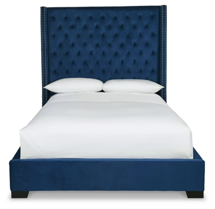 Coralayne King Upholstered Bed - Gallery Image 1
